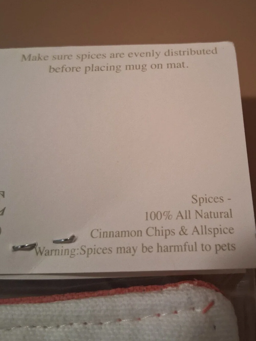 Alice's Cottage Spiced Mug Mat NEW